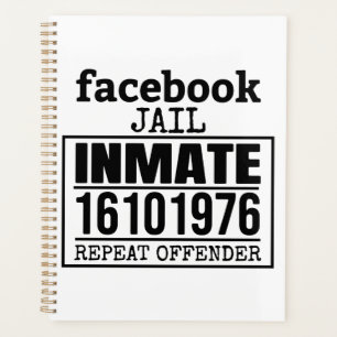 Facebookの刑務所受刑者再犯者 プランナー手帳
