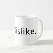 Facebookの嫌気 コーヒーマグカップ (正面右)