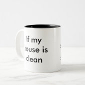 Facebookの常習者のマグ ツートーンマグカップ (正面左)