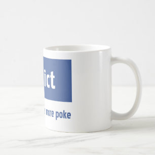 Facebookの常習者 コーヒーマグカップ