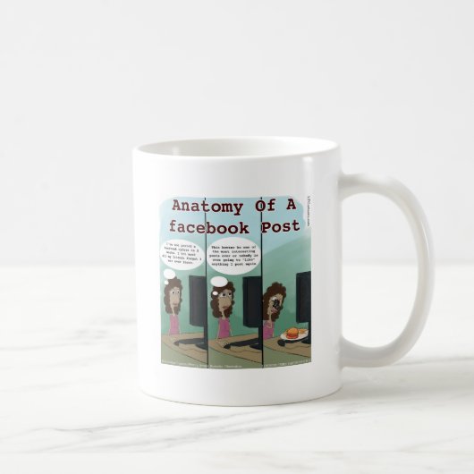 Facebookの投稿の構造がおもしろい コーヒーマグカップ (右)