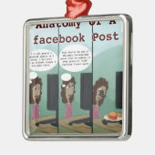 Facebookの投稿の構造がおもしろい メタルオーナメント (左)