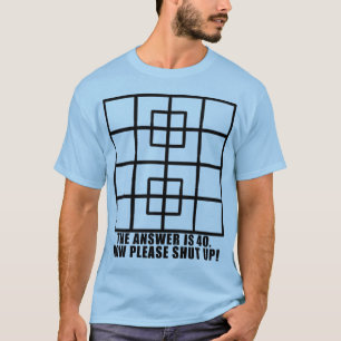 FACEBOOKの正方形のパズル Tシャツ