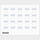 Facebookの種類 ラウンドシール (シート)