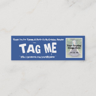 FacebookのCosplayの私の写真に付けて下さい コーリングカード