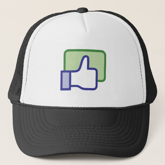 Facebookはボタンを好みます キャップ (正面)