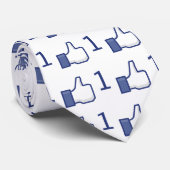 facebookはボタンを好みます ネクタイ (ロール)