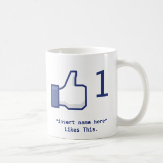 Facebookはマグを好みます コーヒーマグカップ
