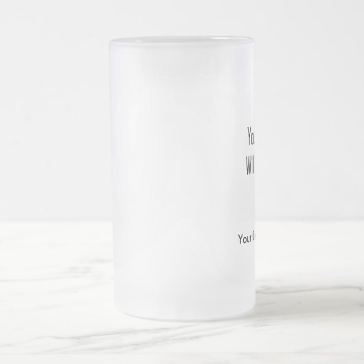 Facebookはマグを曇らしました フロストグラスビールジョッキ (中央)