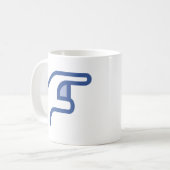 facebookは私を突きます コーヒーマグカップ (正面左)