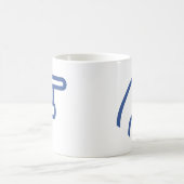 facebookは私を突きます コーヒーマグカップ (中央)