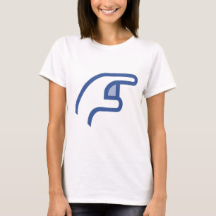 facebookは私を突きます tシャツ