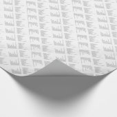 Facebookを一致する12日のクリスマス ラッピングペーパー (角)