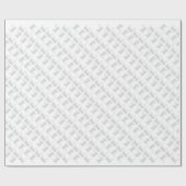 Facebookを一致する12日のクリスマス ラッピングペーパー (フラット)