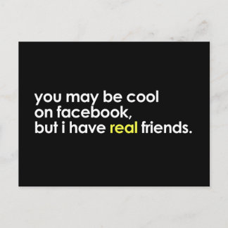 facebookクールで ポストカード