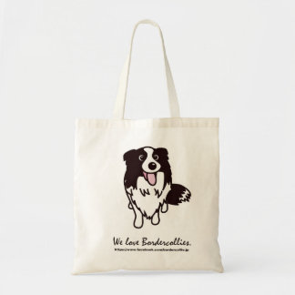 Facebookコミュニティ「ボーダーコリー大好き」お散歩バッグ トートバッグ