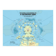 Facebookユーザーによる世界