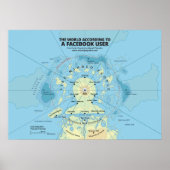 Facebookユーザーによる世界 ポスター (正面)