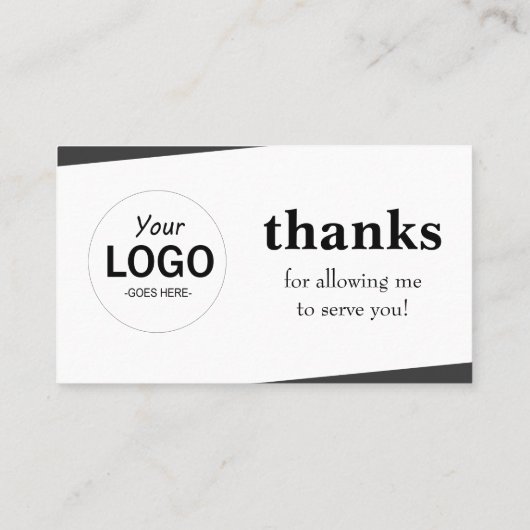 Facebookレビューカード 名刺 (裏面)