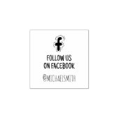 Facebook後を追、ソーシャルメディア ラバースタンプ (インプリント)