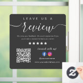 Facebook離れ InstagramロゴQrコードのレビュー ウィンドウサイン (ホーム)