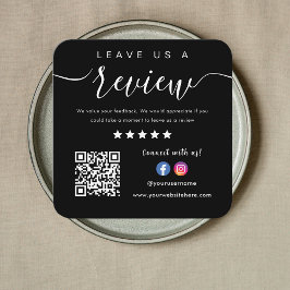 Facebook離れ InstagramロゴQrコードのレビュー スクエア名刺