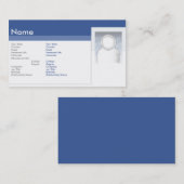 Facebook -ビジネス 名刺 (正面/裏面)