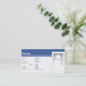 Facebook -ビジネス 名刺 (スタンド正面)