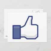 Facebook ポストカード (正面/裏面)