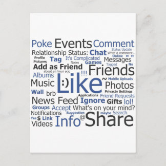 Facebook ポストカード