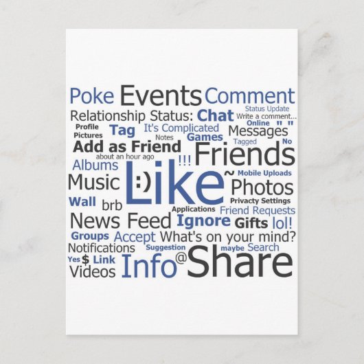 Facebook ポストカード (正面)