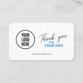 Facebook レビュー QR コード ビジネス レビュー リンク 名刺 (裏面)