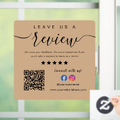 Facebook InstagramロゴQrコード離れAレビュー ウィンドウサイン (ホーム)