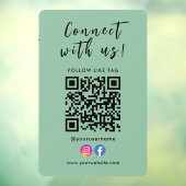 Facebook Instagram Qrコードと接続 ウィンドウサイン (シート3)