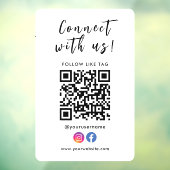 Facebook Instagram Qrコードと接続 ウィンドウサイン (シート3)