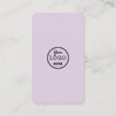 Facebook Instagram Qrコードと接続 名刺 (裏面)