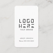 Facebook Instagram Tiktok QRコードと接続 名刺 (裏面)