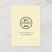 Facebook Instagram Tiktok QRコードソフトGroovy 名刺 (裏面)