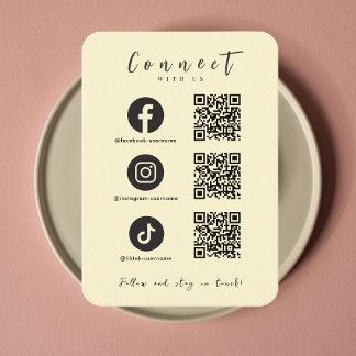 Facebook Instagram Tiktok QRコードソフトGroovy 名刺