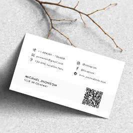 Facebook Instagram WebサイトアイコンQRコードロゴ 名刺