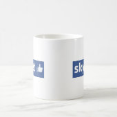 Facebook - Skynet コーヒーマグカップ (中央)
