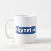Facebook - Skynet コーヒーマグカップ (左)