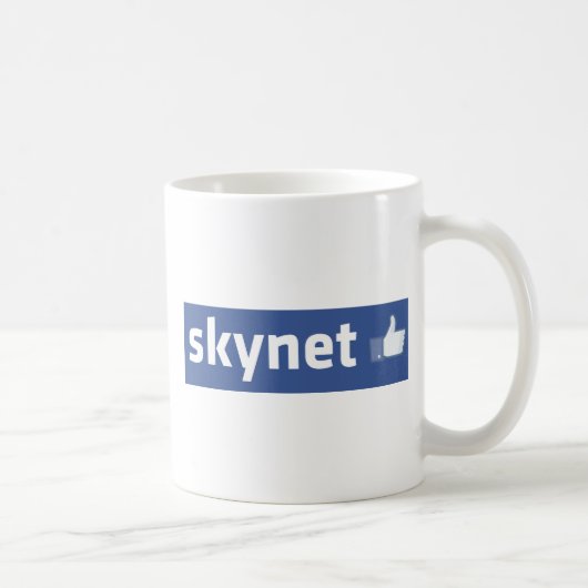 Facebook - Skynet コーヒーマグカップ (右)