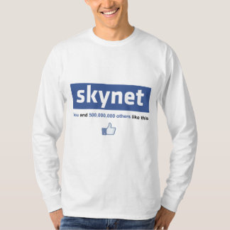 Facebook - Skynet Tシャツ