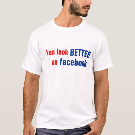 Facebook Tシャツの方が似合う Tシャツ (正面)
