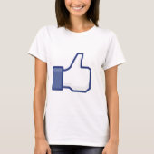 Facebook Tシャツ (正面)