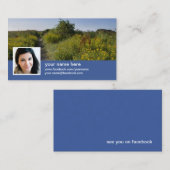 Facebook Update 2018 CC1036で検索 名刺 (正面/裏面)