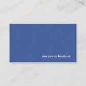 Facebook Update 2018 CC1036で検索 名刺 (裏面)