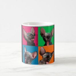 Facebuilding (Sphynxの子ネコ) コーヒーマグカップ