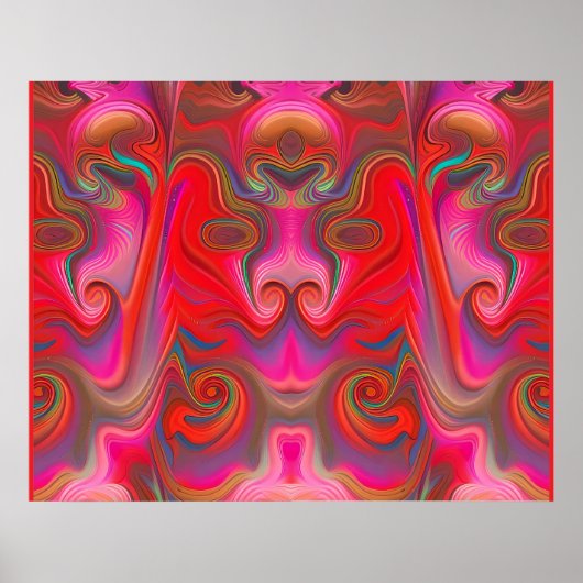 Faced Up But Heed Down - Ken Gage Art ポスター (正面)